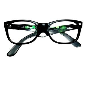 Ray-Ban RB 5184 2000 Eyeglasses Square Black Optical Frame 52-18-145